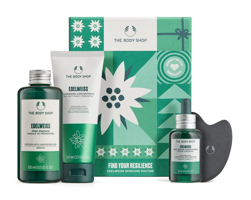 含:雪絨花漾顏奇肌潔顏乳10ml+雪絨花漾顏奇肌菁萃露150ml+雪絨花漾顏奇肌活顏素30ml+臉部刮痧板,NT.4,980 含:雪絨花漾顏奇肌潔顏乳10ml+雪絨花漾顏奇肌菁萃露150ml+雪絨花漾顏奇肌活顏素30ml+臉部刮痧板,NT.4,980