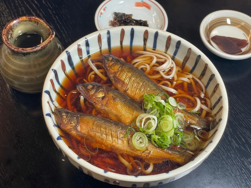 琵琶湖產的香魚非常有名。