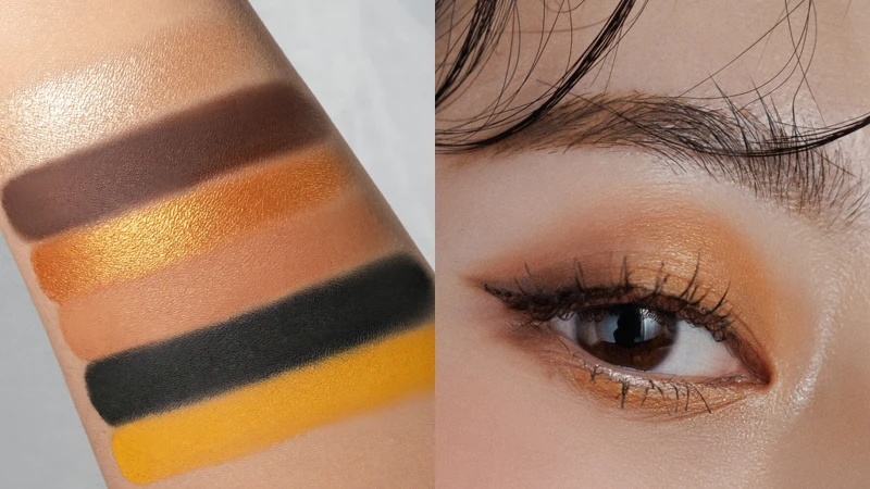 FreshO2 X THE NATIONAL GALLERY英國國家美術館聯名系列-梵谷永遠經典的向日葵6色眼影盤，NT599