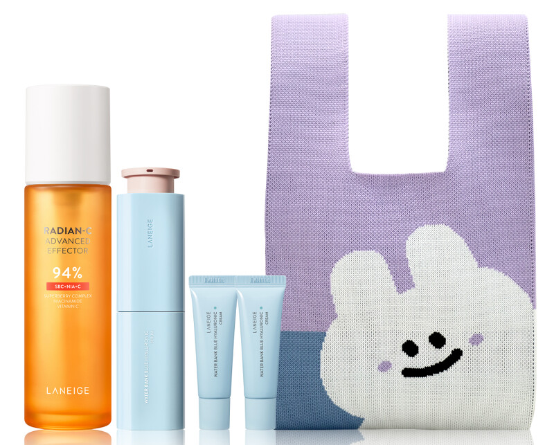 蘭芝20週年生日慶x ChiChi 87小兔聯名組合全台百貨專櫃販售。