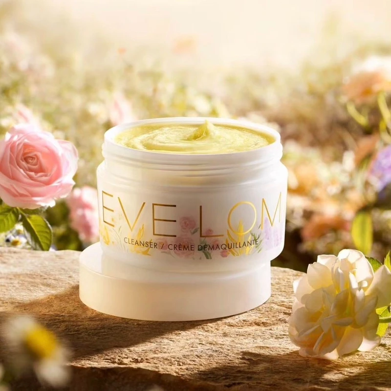 EVE LOM漫步花園限定款全能深層潔淨霜(附贈瑪姿林卸妝綿布1條)100ml，NT2,500