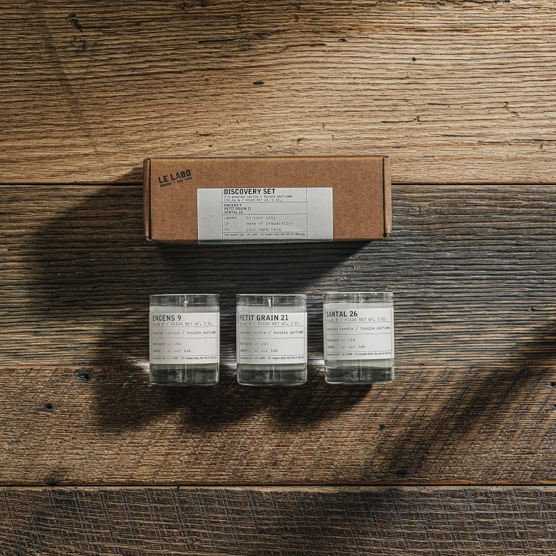 Le Labo限量探險收藏香氛蠟燭禮盒，NT3,000