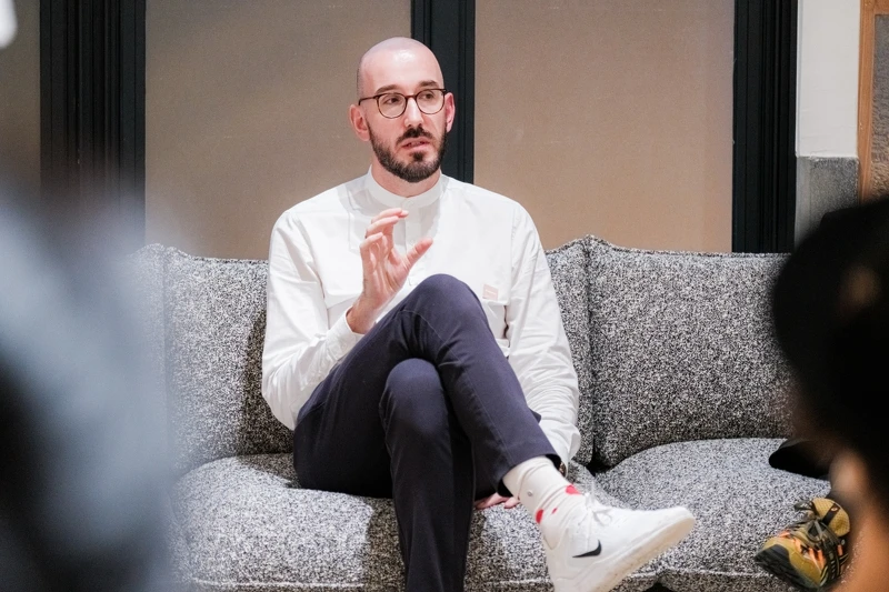 Kvadrat 台灣與香港市場負責人 Michael Lieshout。 Kvadrat 台灣與香港市場負責人 Michael Lieshout。