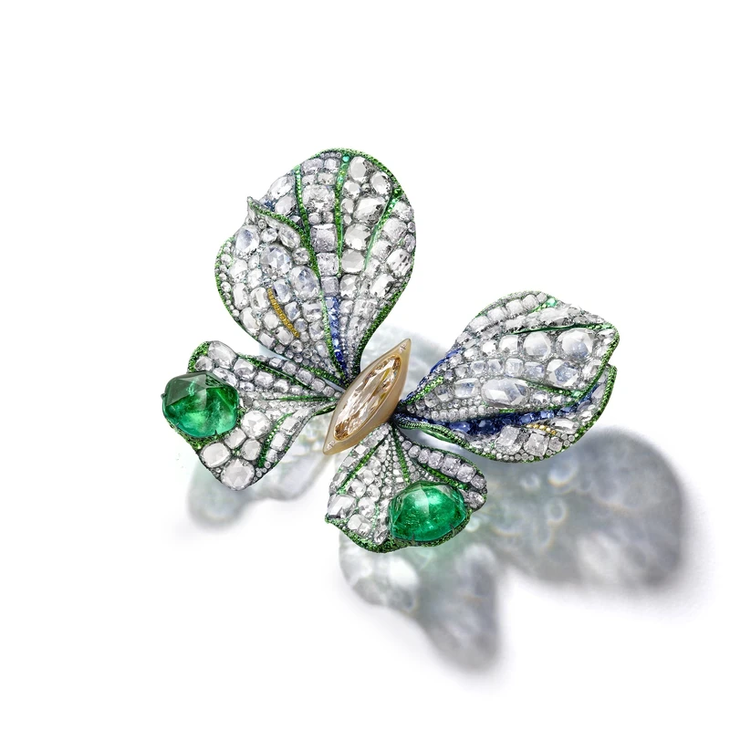 Cindy Chao 的第十件蝴蝶胸針,儷影蝴蝶(Amour Butterfly Brooch) Cindy Chao 的第十件蝴蝶胸針,儷影蝴蝶(Amour Butterfly Brooch)