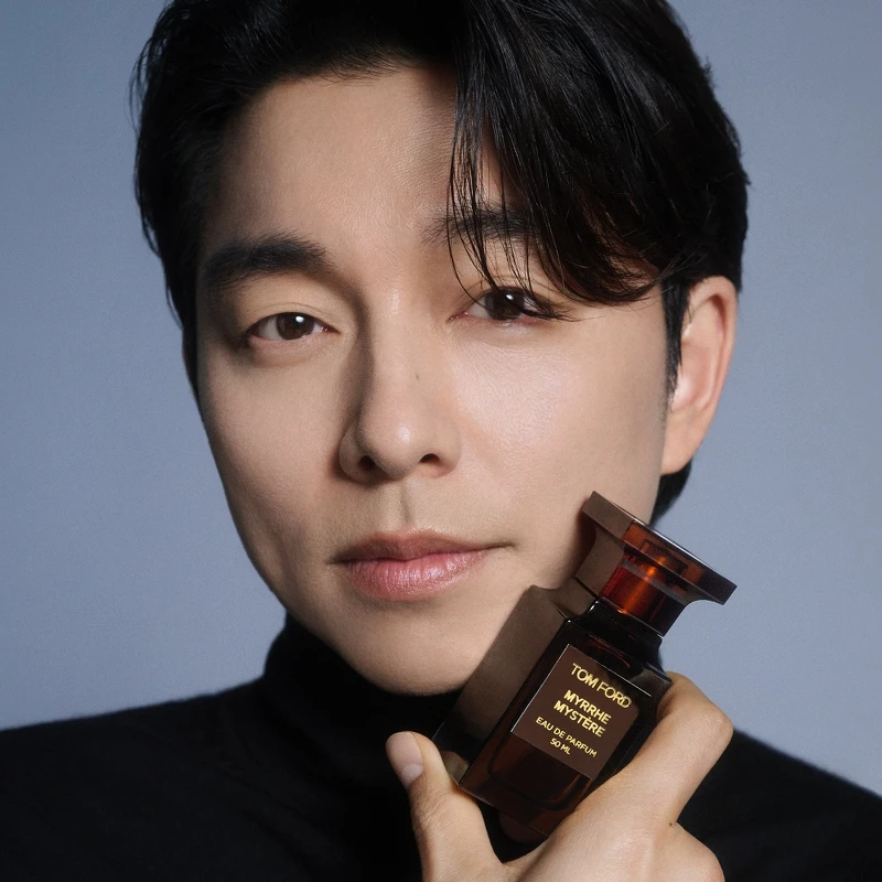 TOM FORD香氛與彩妝形象大使孔劉私人調香系列神秘曙光形象照。