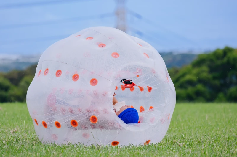 《Ozone夏日青春冒險》子翔玩泡泡足球被操到體力透支。