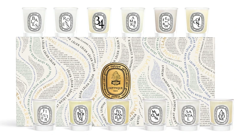 Diptyque 2023聖誕限量蠟燭禮盒35g*12,NT7,200 Diptyque 2023聖誕限量蠟燭禮盒35g*12,NT7,200