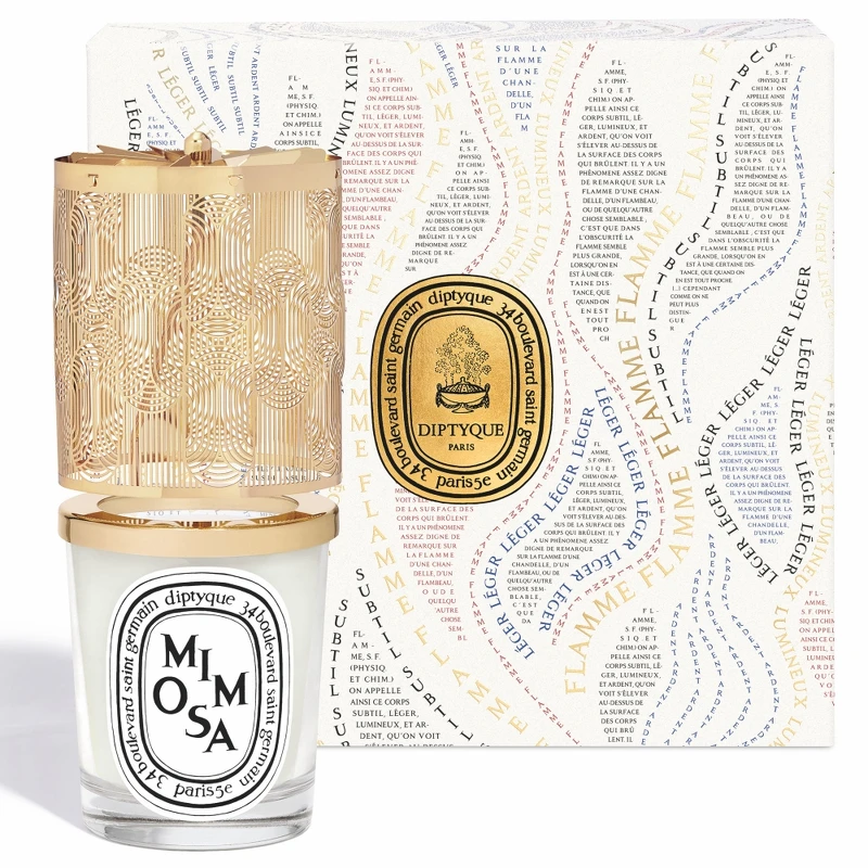 Diptyque 2023聖誕限量燭光萬花筒及含羞草蠟燭190g,NT5,200 Diptyque 2023聖誕限量燭光萬花筒及含羞草蠟燭190g,NT5,200