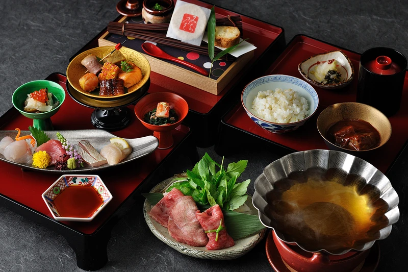 精彩必吃的會席料理。 精彩必吃的會席料理。