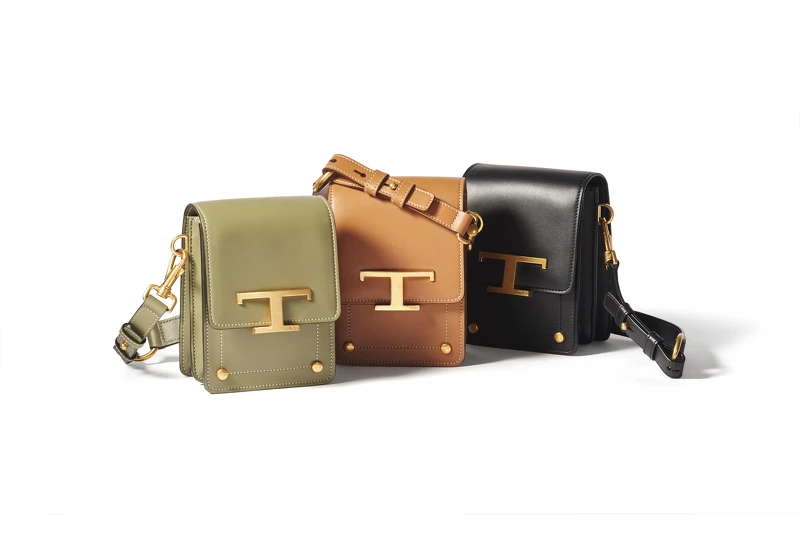 TOD'S T Timeless迷你直式風琴包,NT$70,900。 TOD'S T Timeless迷你直式風琴包,NT$70,900。