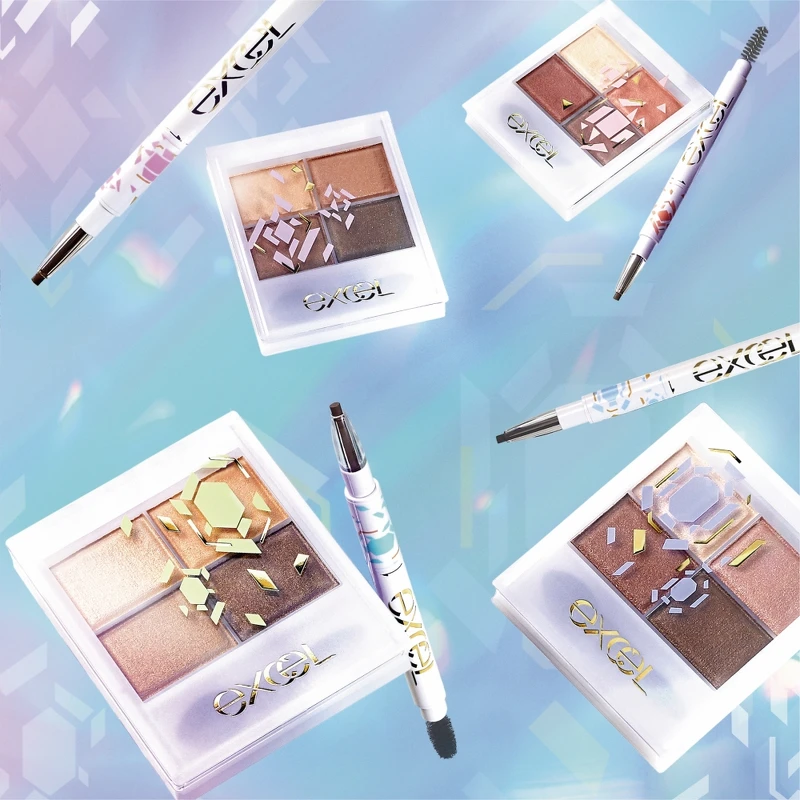 excel 2023年推出裸色深邃眼影與3合1持久造型眉筆的摩登騰彩限定版。 excel 2023年推出裸色深邃眼影與3合1持久造型眉筆的摩登騰彩限定版。