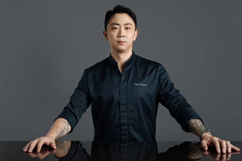 日籍主廚 Sato Kiyoshi 新上任。 日籍主廚 Sato Kiyoshi 新上任。