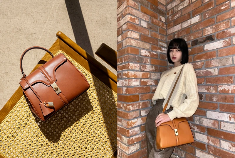 16小型牛皮革手袋,Celine By Hedi Slimane。 16小型牛皮革手袋,Celine By Hedi Slimane。