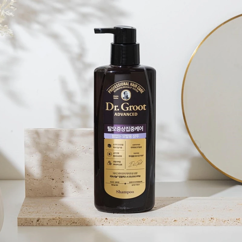 Dr. Groot健髮洗髮精-蓬盈以獨家髮根活化成分搭配5種強健髮根專利技術,髮根站立超有感。 Dr. Groot健髮洗髮精-蓬盈以獨家髮根活化成分搭配5種強健髮根專利技術,髮根站立超有感。