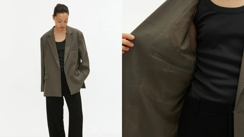 單釦寬版西外 NT.4,280