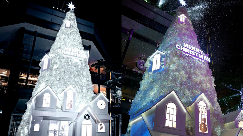 新光三越台北信義新天地大型聖誕樹