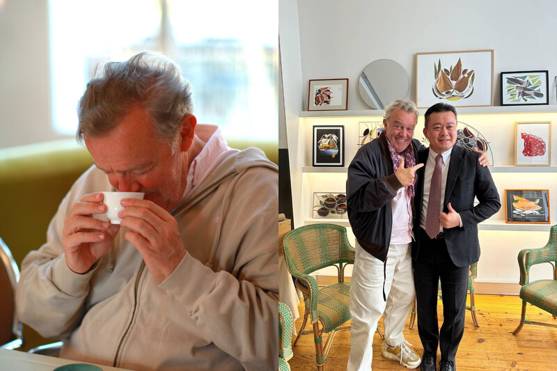 寶元紀總經理蔡明倫不遠萬里帶著團隊與藏茶前往巴黎與主廚會面。 寶元紀總經理蔡明倫不遠萬里帶著團隊與藏茶前往巴黎與主廚會面。