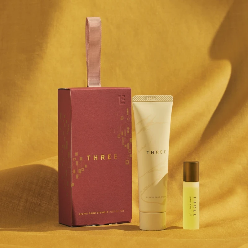 THREE Holiday限定AROMA香氛護手組，NT1,600