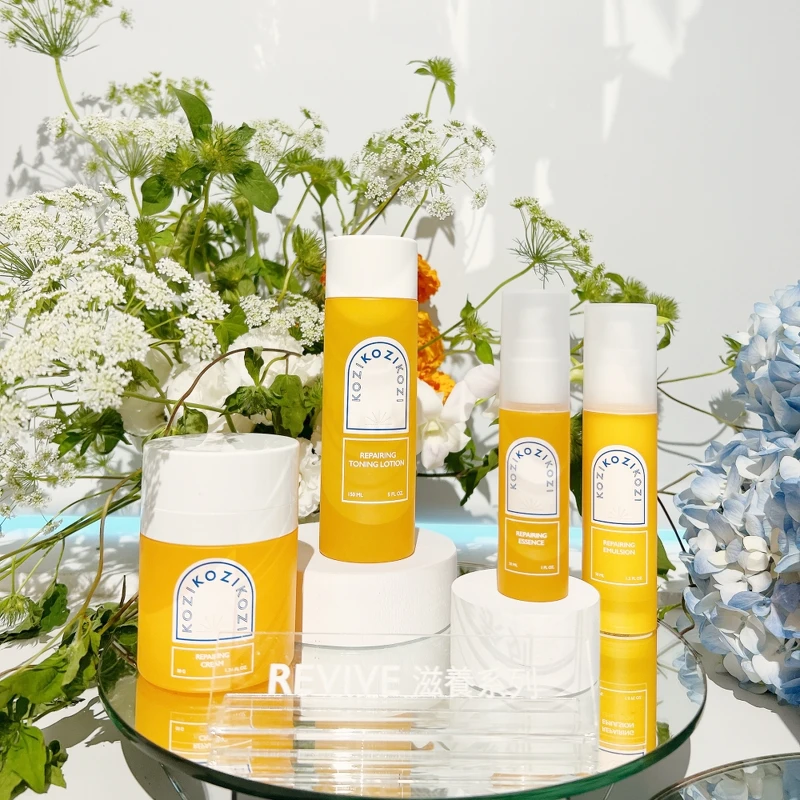 KOZI REVIVE滋養系列實品。 KOZI REVIVE滋養系列實品。