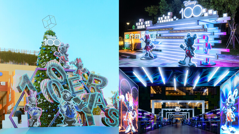 三井Mitsui Shopping Park LaLaport 台中「迪士尼100主題聖誕樹」