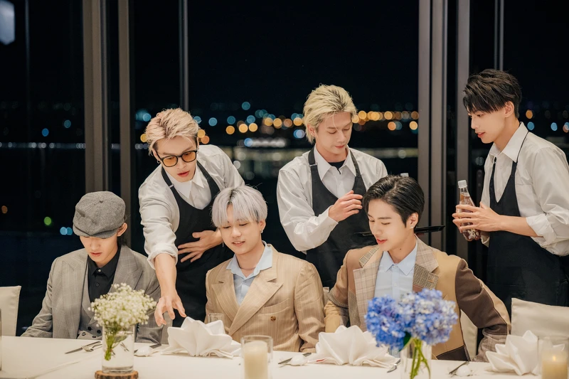 Ozone在實境節目扮服務生