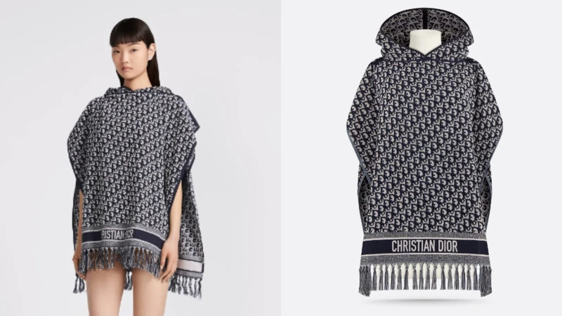 Dior 連帽披肩 NT42,500 Dior 連帽披肩 NT42,500