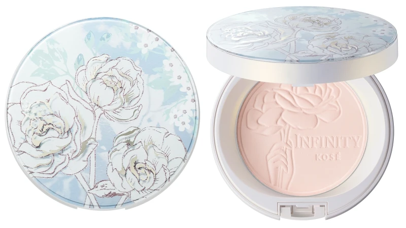 KOSE高絲INFINITY無限肌緻薔薇柔光美肌蜜粉SPF15/PA+ 9g，NT1,900