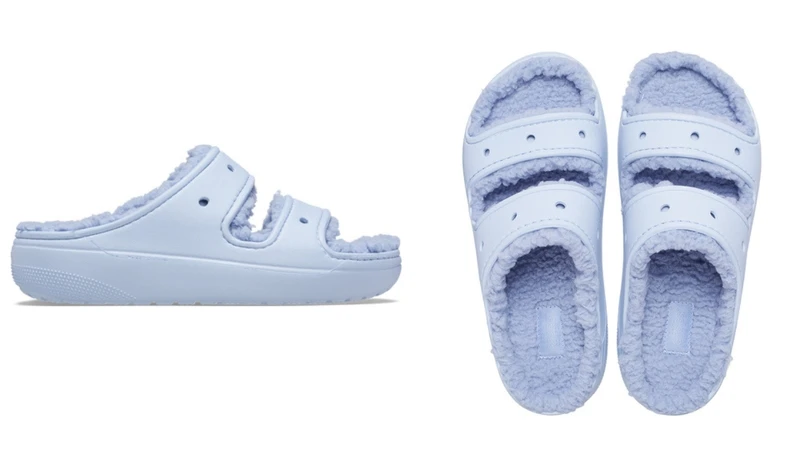 經典軟絨毛毛涼拖 NT2,180。 經典軟絨毛毛涼拖 NT2,180。