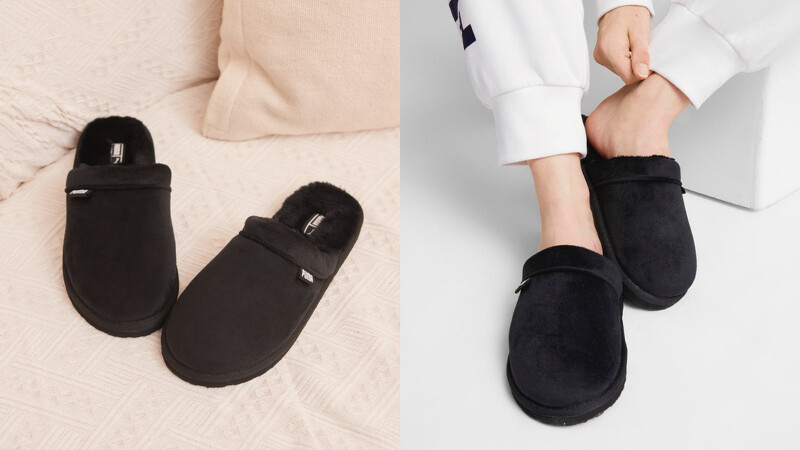 PUMA Puma Fluff Mule BX 拖鞋 NT1,280。 PUMA Puma Fluff Mule BX 拖鞋 NT1,280。