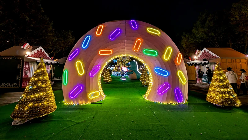 相機的「夜視」功能表現