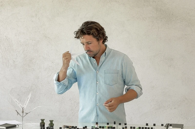 MATIERE PREMIERE品牌創辦人暨調香師Aurélien Guichard，成長於家族7代皆投身於香水產業的香氛世家。(圖片提供10X)