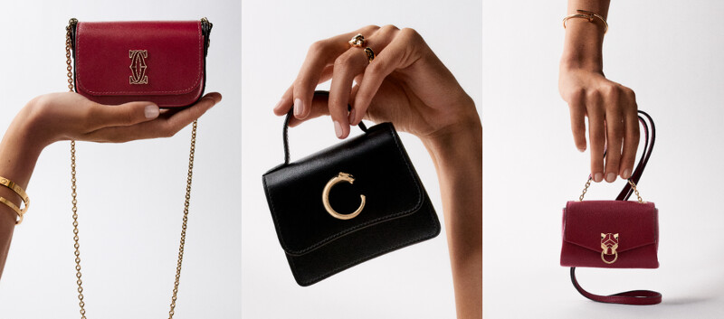 C de Cartier系列及Panthère美洲豹系列迷你包款 C de Cartier系列及Panthère美洲豹系列迷你包款