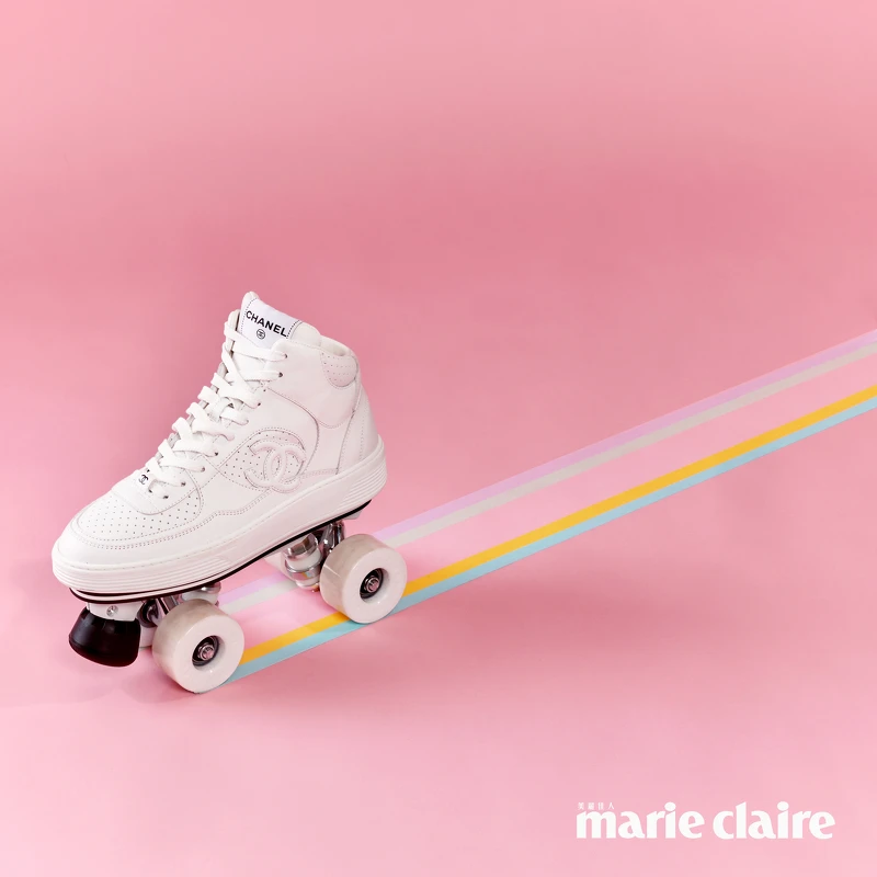 CHANEL 2023/24 Cruise 度假系列白色溜冰鞋 CHANEL 2023/24 Cruise 度假系列白色溜冰鞋