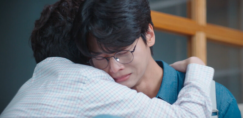 遇學壓抑的感情，在木河不告而別這天，隨眼淚全釋放出來