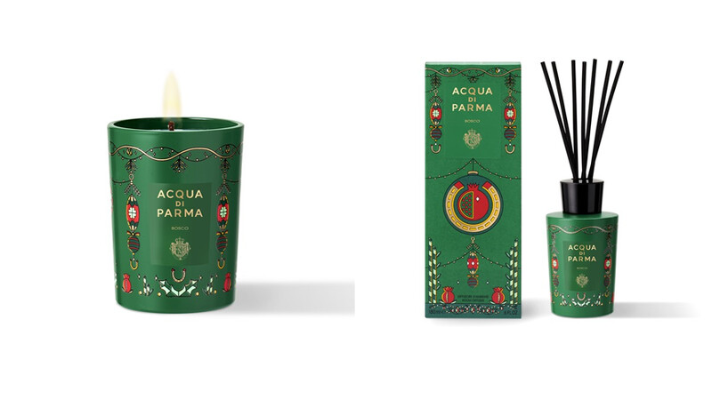 (左)靜謐雪松香氛蠟燭200g NT$3,100/(右)靜謐雪松居家擴香180ml NT$3,800 (左)靜謐雪松香氛蠟燭200g NT$3,100/(右)靜謐雪松居家擴香180ml NT$3,800