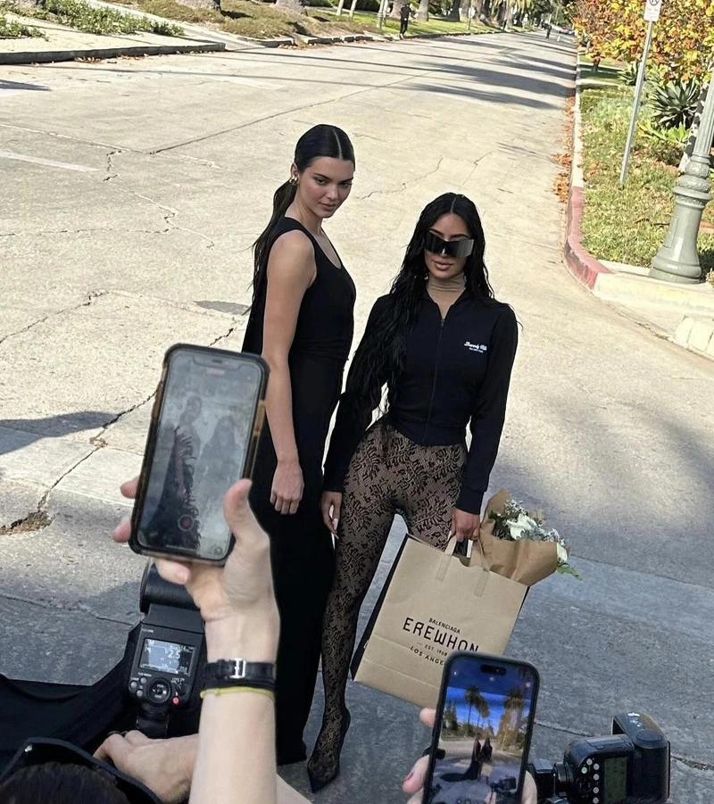 Kim Kardashian、Kendall Jenner。