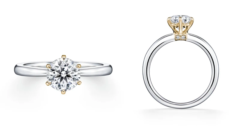 I-PRIMO KOKOROBOSHI雙金鑽戒