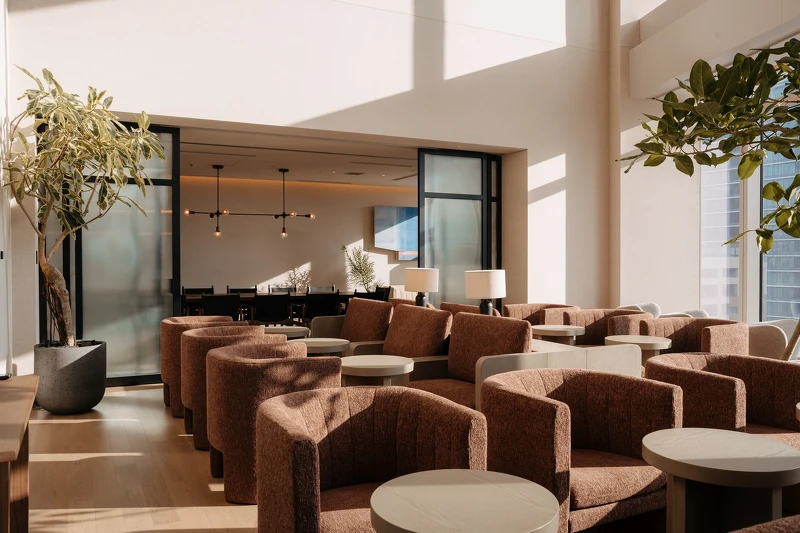 酒店 Lounge 空間。 酒店 Lounge 空間。