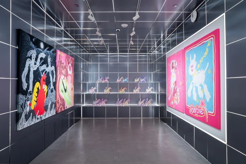 當代藝術家朱晨維首個大型個展 _The Madness Never Ends_ 展覽現場 當代藝術家朱晨維首個大型個展 _The Madness Never Ends_ 展覽現場