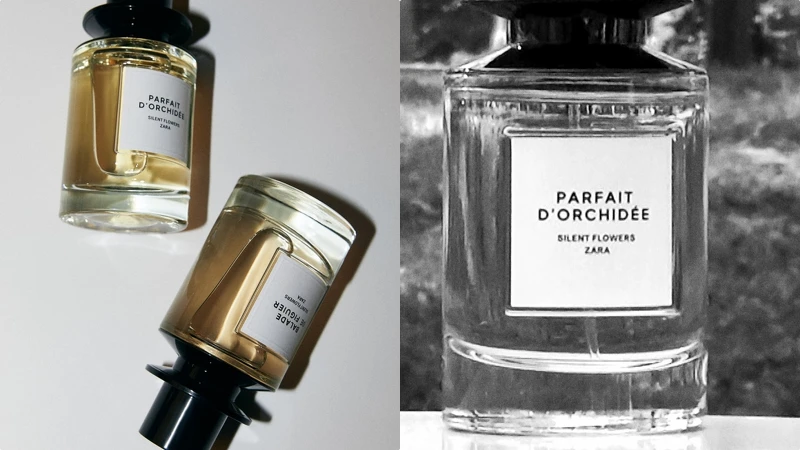 ZARA與Jo Loves合作推出的Silent Flower寂靜之花系列香水。
