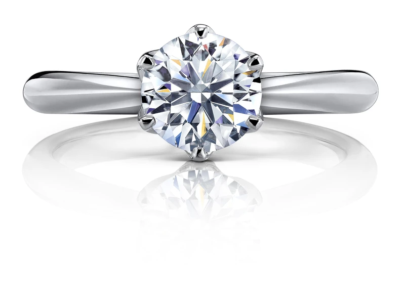 Hearts On Fire_Sparkle 鉑金鑽石戒指 主鑽約0.50ct NTD207,000起 Hearts On Fire_Sparkle 鉑金鑽石戒指 主鑽約0.50ct NTD207,000起