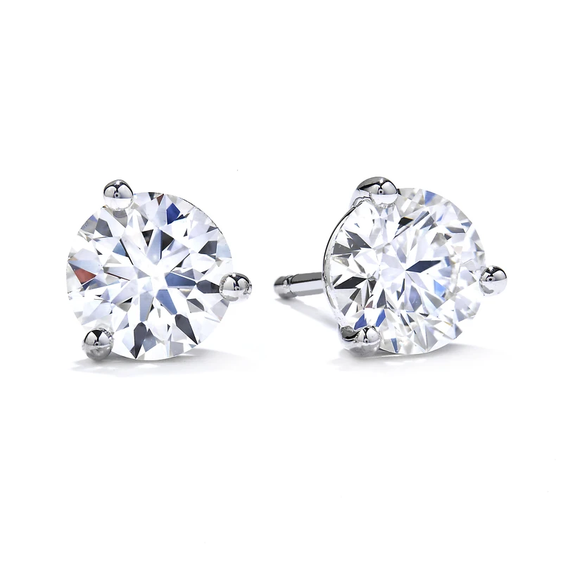 Hearts On Fire_Basic 鉑金3爪鑽石耳環 主鑽約0.30ct NTD128,000起 Hearts On Fire_Basic 鉑金3爪鑽石耳環 主鑽約0.30ct NTD128,000起