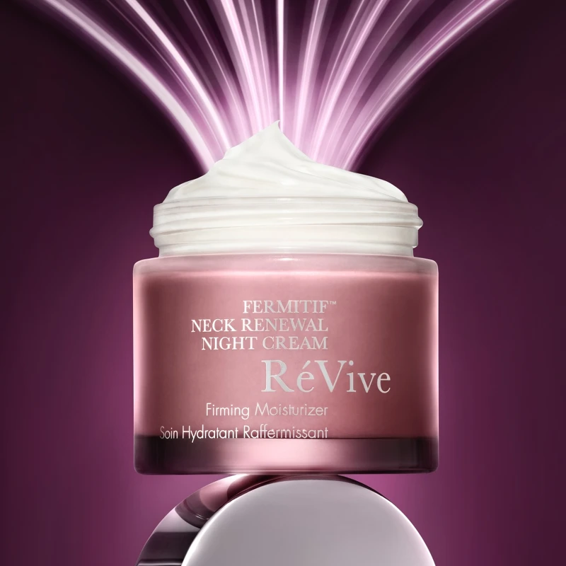 RéVive緊緻胜肽美頸霜主視覺。 RéVive緊緻胜肽美頸霜主視覺。