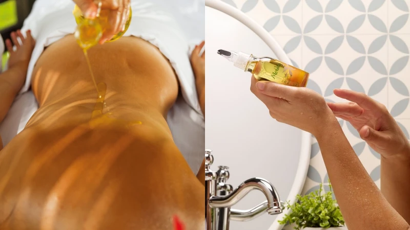 Melvita蜜葳特SPA黃金堅果彈潤按摩課程示意圖。 Melvita蜜葳特SPA黃金堅果彈潤按摩課程示意圖。