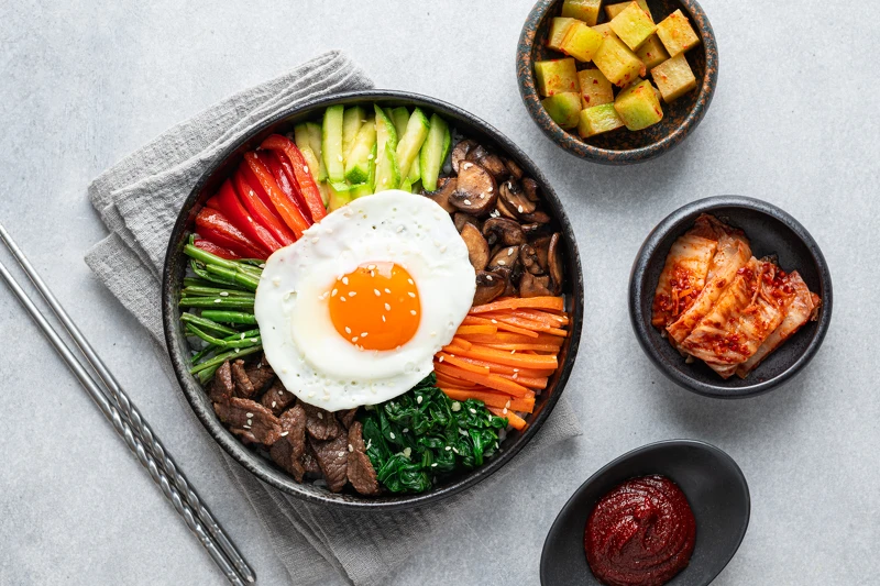 韓式拌飯 Bibimbap