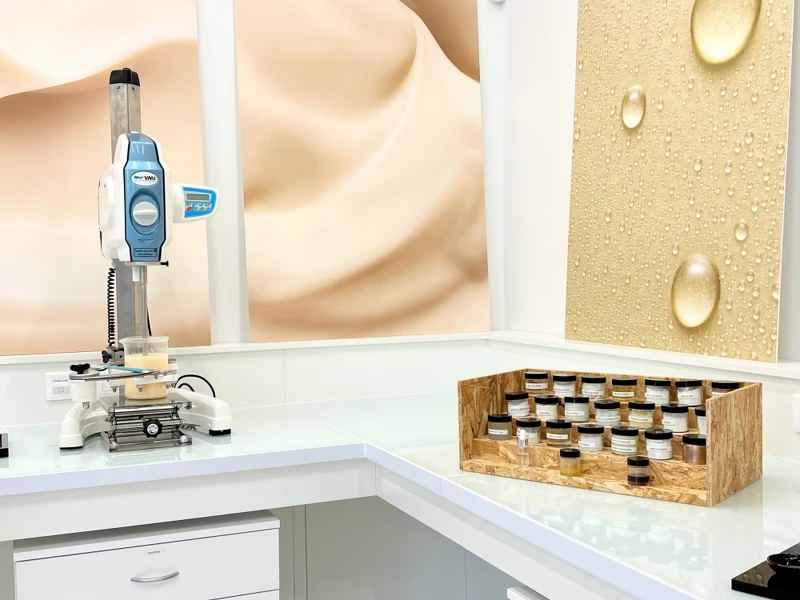 龐坦創新研究中心的感官評估實驗室,必須測試多種產品質地。 龐坦創新研究中心的感官評估實驗室,必須測試多種產品質地。