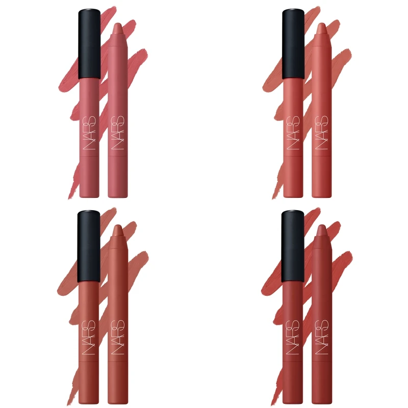 NARS特霧絲柔精準唇筆(左上起)#888、#170、#180、#182。) NARS特霧絲柔精準唇筆(左上起)#888、#170、#180、#182。)