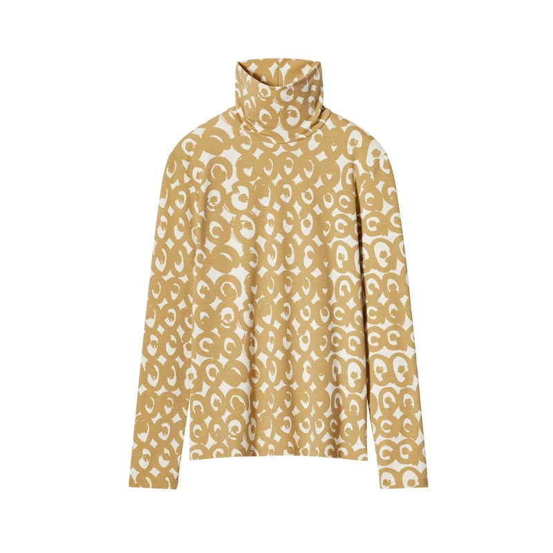 女裝 Marimekko HEATTECH高領T恤 NT$590。