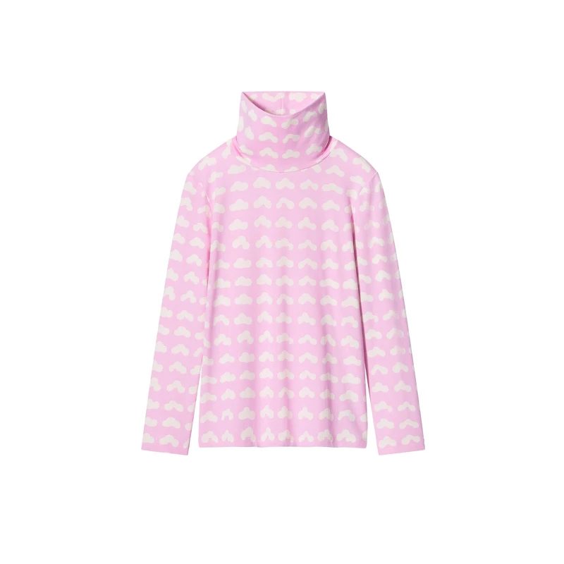 女童 Marimekko HEATTECH高領T恤(長袖) NT$390。