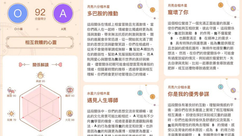Omi「緣分合盤」功能後的詳細解析 Omi「緣分合盤」功能後的詳細解析